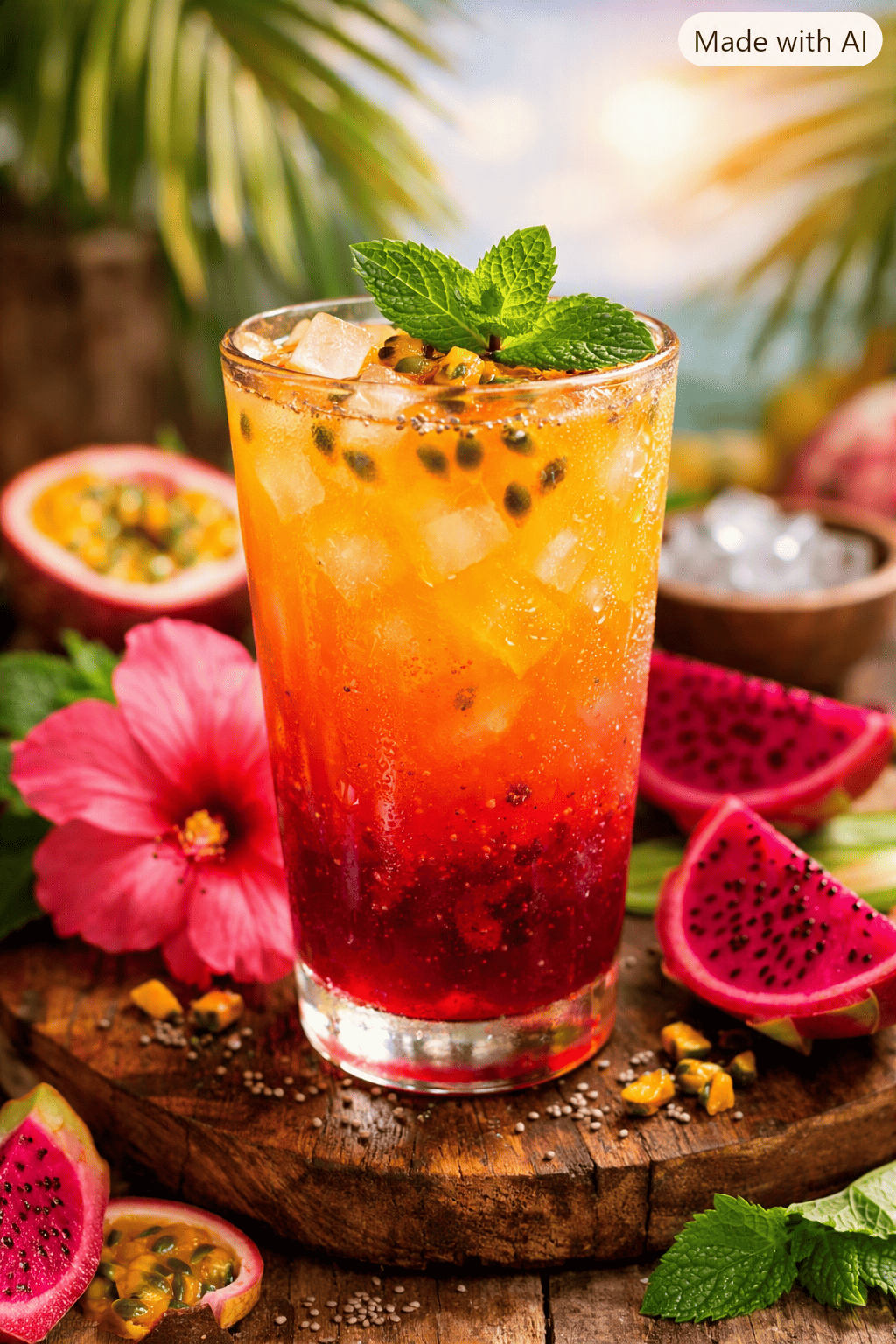 Aurora Tropical Drink